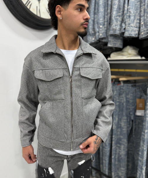 GIACCA MOD ZARA GREY